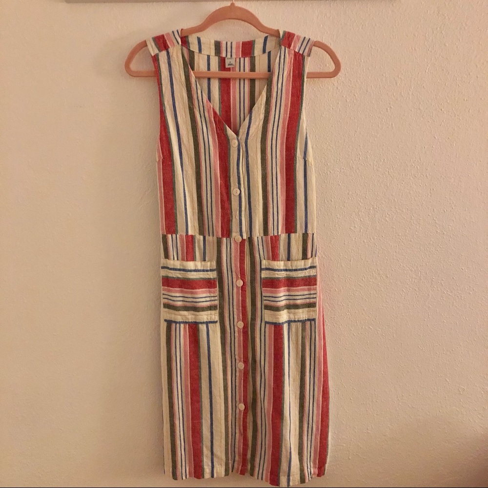Old navy colorful stripped dress